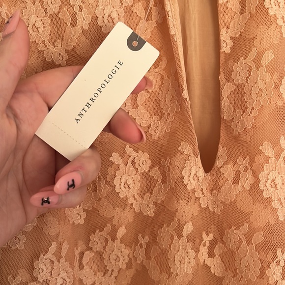 Pink Ruffle Lace Tank Top - Picture 3 of 3